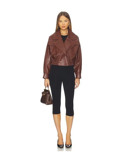 SELMACILEK Brown Lea Leather Jacket