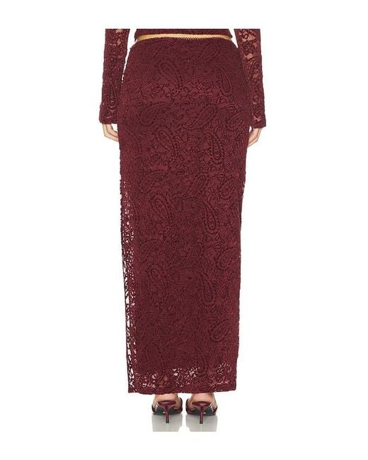Nia Red Selena Skirt