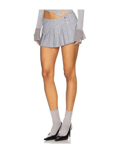 I.AM.GIA White Remini Suiting Skort
