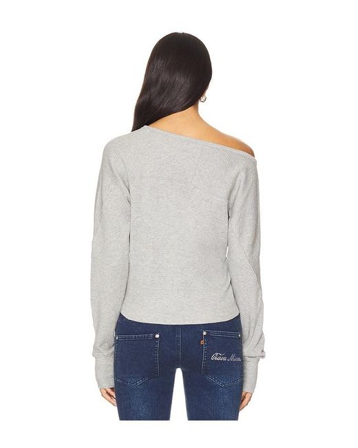 Free People Gray X We The Free Jess Long Sleeve