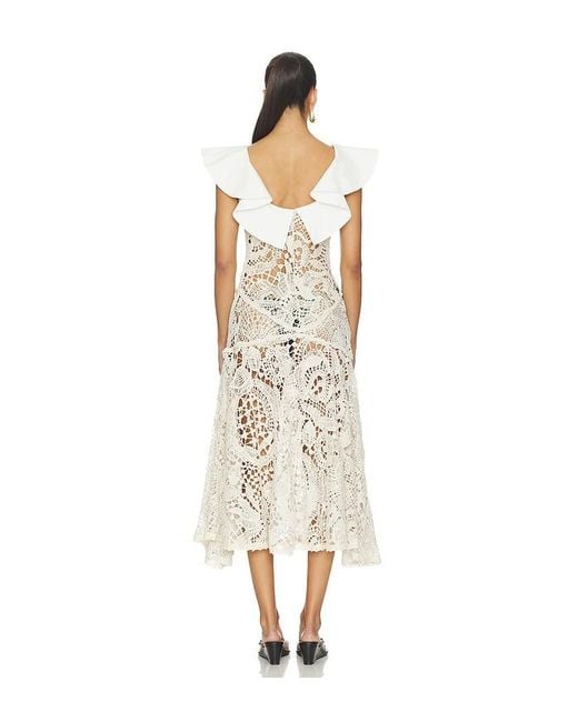 Siedres White Caenes Dress