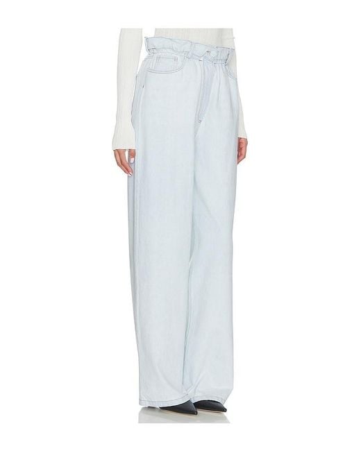 SELMACILEK White Aria Denim Pants
