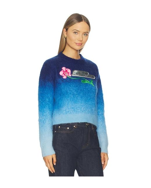Casablanca Blue Gradient Orchid Sweater