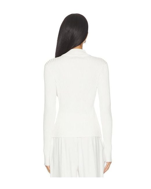 NonChalant Label White Dion Cardigan