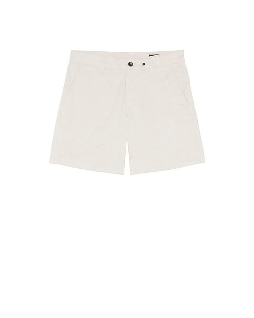 Rag & Bone White Standard Chino Shorts for men