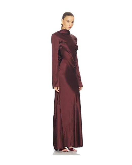 Camila Coelho Purple Calena Gown