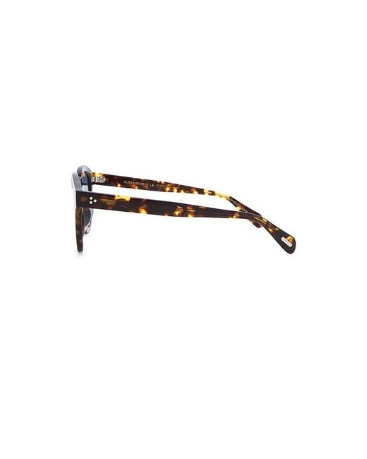 Oliver Peoples Blue Boudreau L.A Sunglasses for men