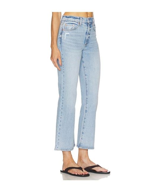 Pistola Blue Ally High Rise Vintage Ankle Boot Jeans