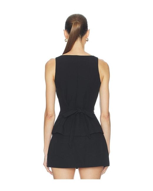 GUIZIO Blue Troyes Top