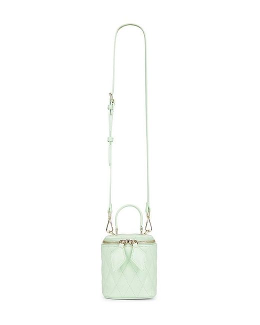 AKNVAS White X Revolve Luca Mini Quilted Bag