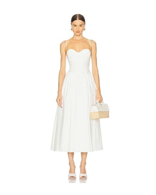 MAJORELLE Serena ドレス White