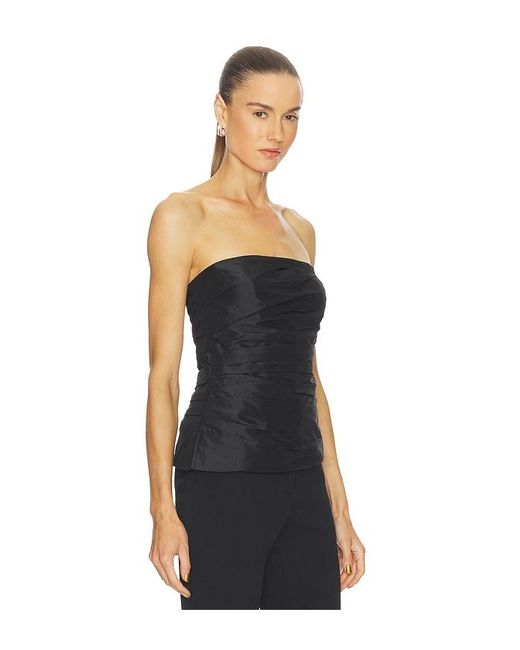 Jonathan Simkhai Black Emerson Bustier Top