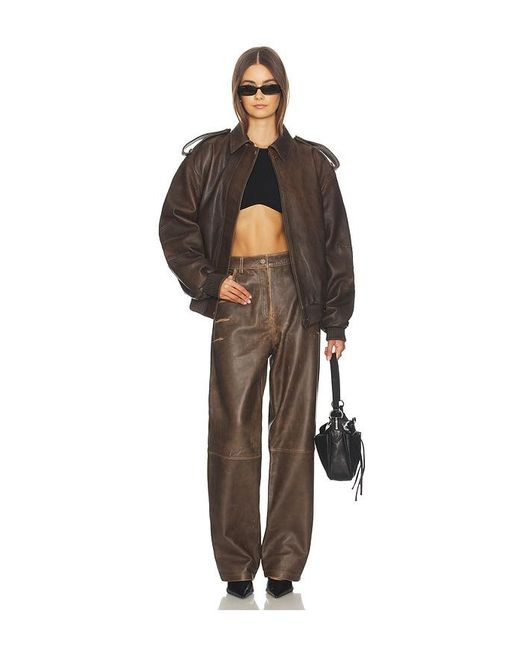 Manokhi Brown Mojave Pants