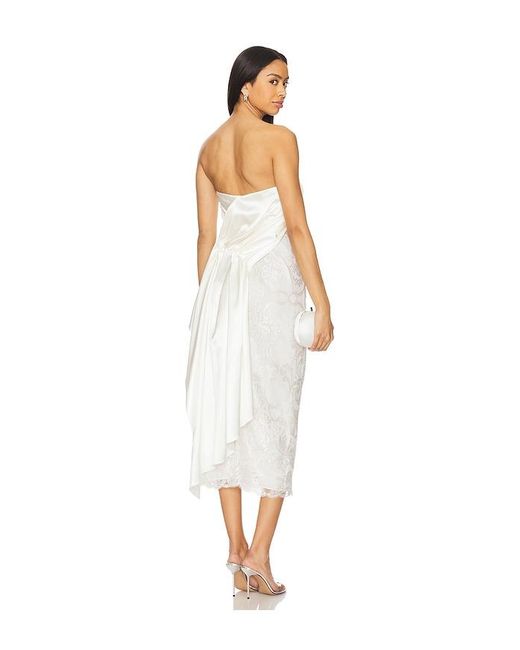 Lovers + Friends White Thessaly Dress