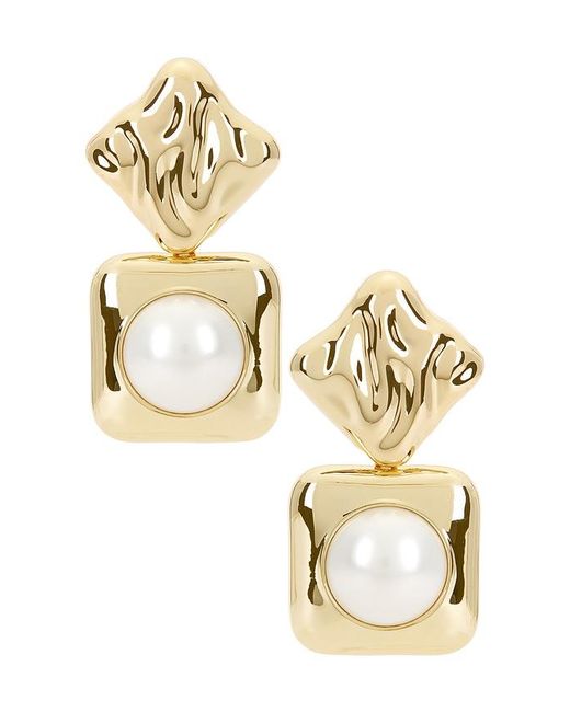 Self-Portrait Earrings イヤリング Metallic