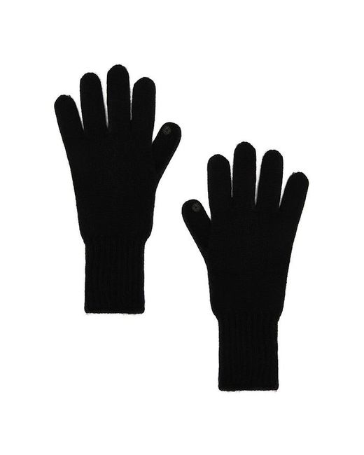 Hat Attack Black Cashmere Texting Gloves