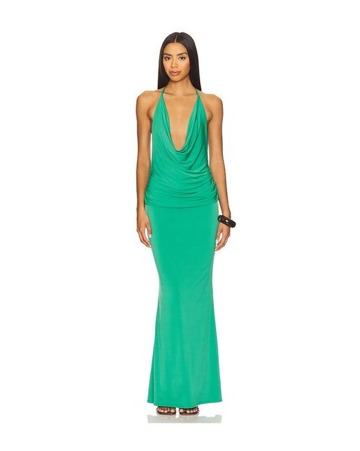 Katie May X Revolve Selene Gown in Green | Lyst