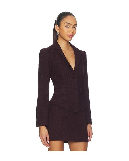 MORE TO COME Purple Nalia Blazer