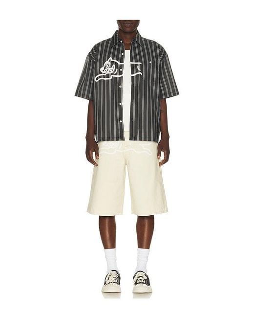ICECREAM Black Boost Button Up Shirt for men