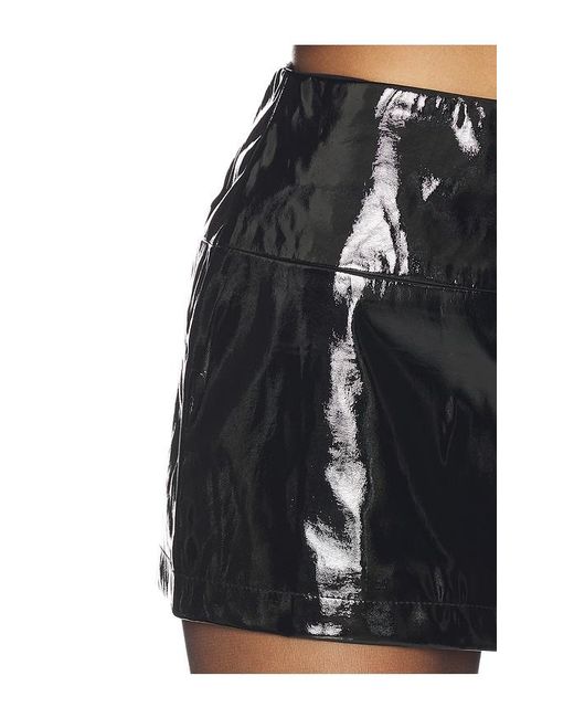 BY.DYLN Black Lenni Mini Skirt