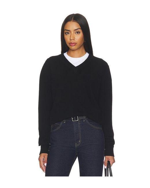 Entire studios Black Knit V-Neck