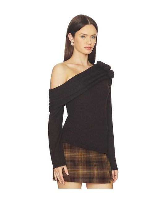 Astr Black Fenia Sweater