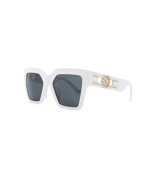 Versace Blue Square Sunglasses