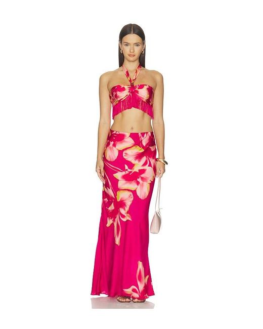 Rococo Sand Pink Maxi Skirt