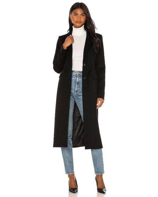 Lamarque Black Malva Coat