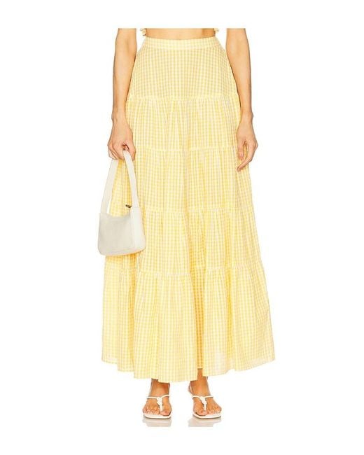 Sundress Yellow Odette Skirt