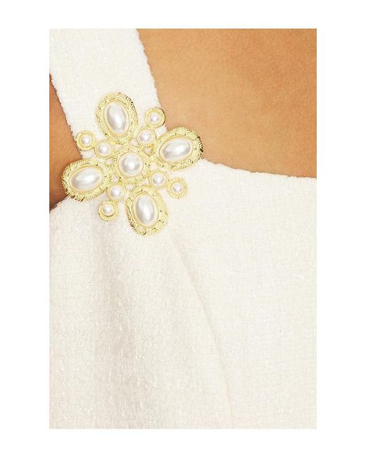 Nadine Merabi White Grace Dress