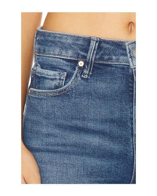 PAIGE Blue High Rise Laurel Canyon Bootcut Jeans