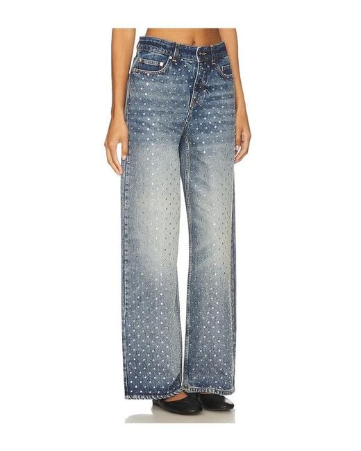 Monse Blue Embellished Jean