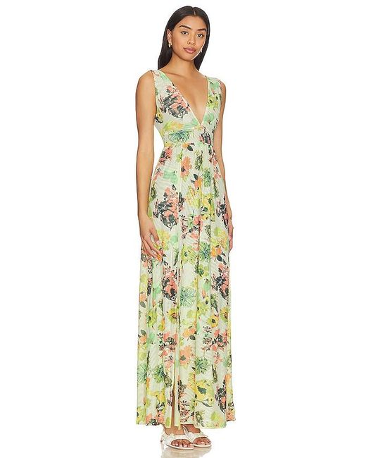 Maaji Metallic Clementina Maxi Dress
