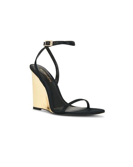 retroféte Black Nelly Wedge Sandal