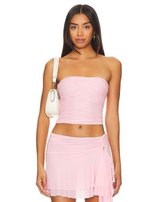Indah Pink Niko Tube Top