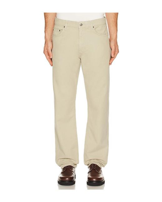 Faherty Reserve Twill 5 Pocket Pant in Natural for Men | Lyst UK