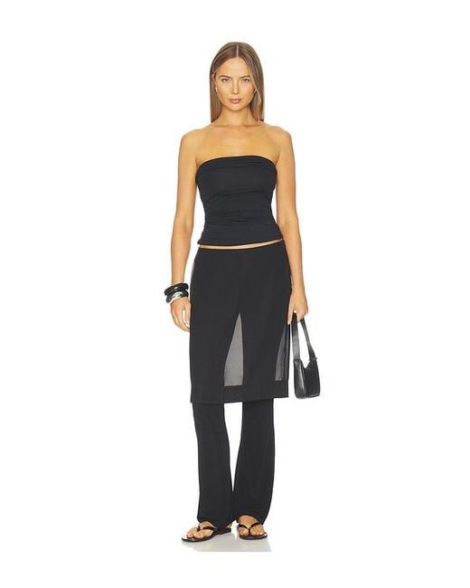 geel Black Mila Tube Top