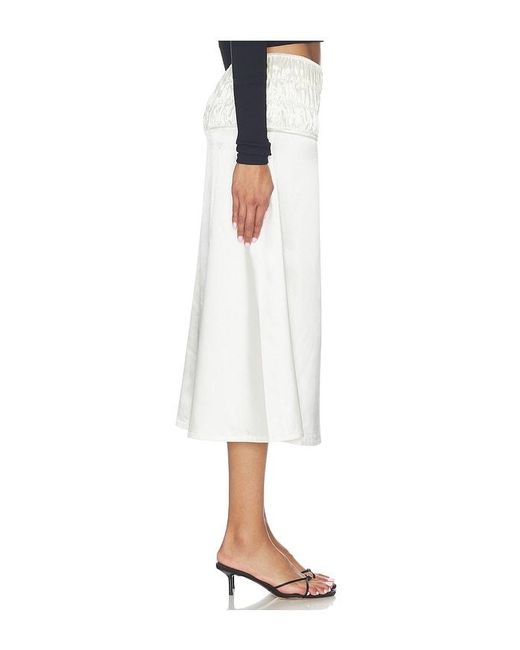 OperaSPORT White June Skirt