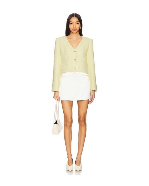 Astr White Marleigh Jacket