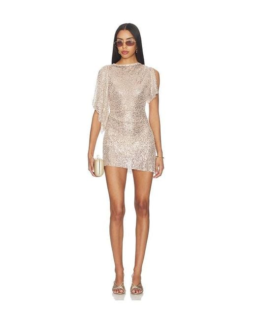 Nbd Natural Vallari Mini Dress