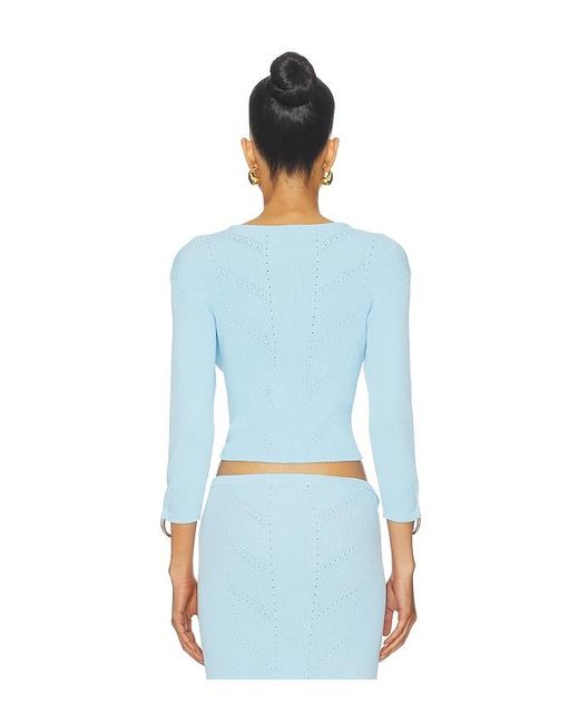 OSIS STUDIO Blue Blake Top