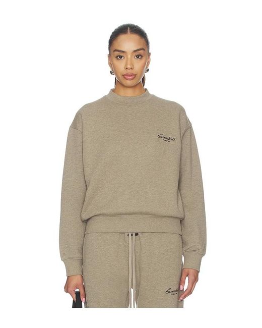 Fear Of God Natural Classic Crewneck Sweatshirt