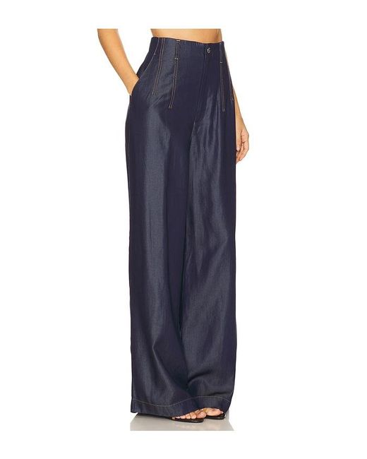 Gestuz Blue Nia High Waisted Jeans