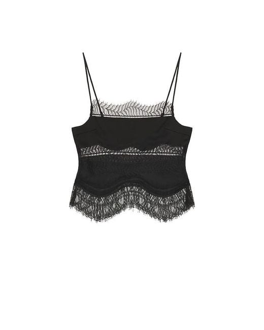 Halo Black Collage Cami Top