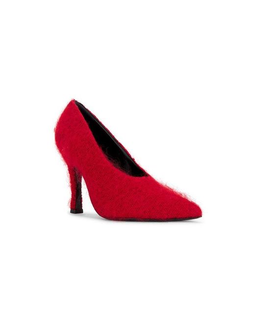 Magda Butrym Red Loom Pump