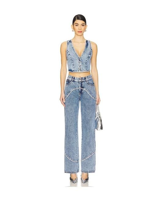 retroféte Blue Izzie Jeans