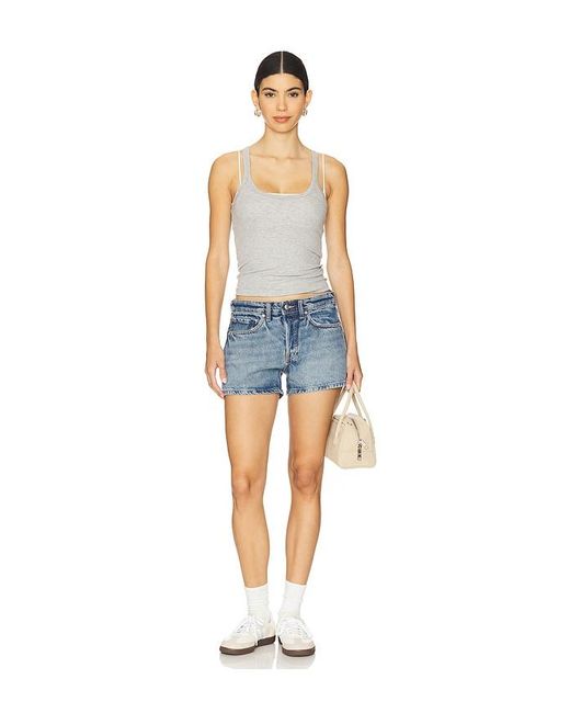 EB DENIM Blue Arbor Loose Short