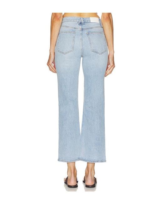 Pistola Blue Ally High Rise Vintage Ankle Boot Jeans