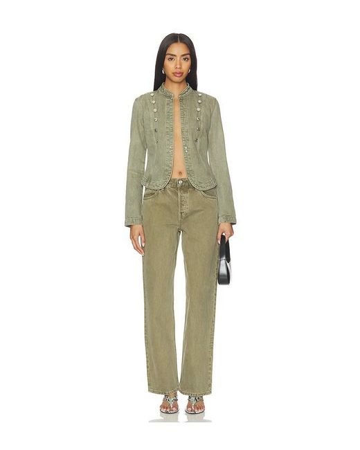 EB DENIM Green Calla Jacket